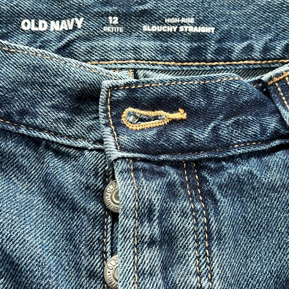 Old Navy Slouchy Straight Jeans